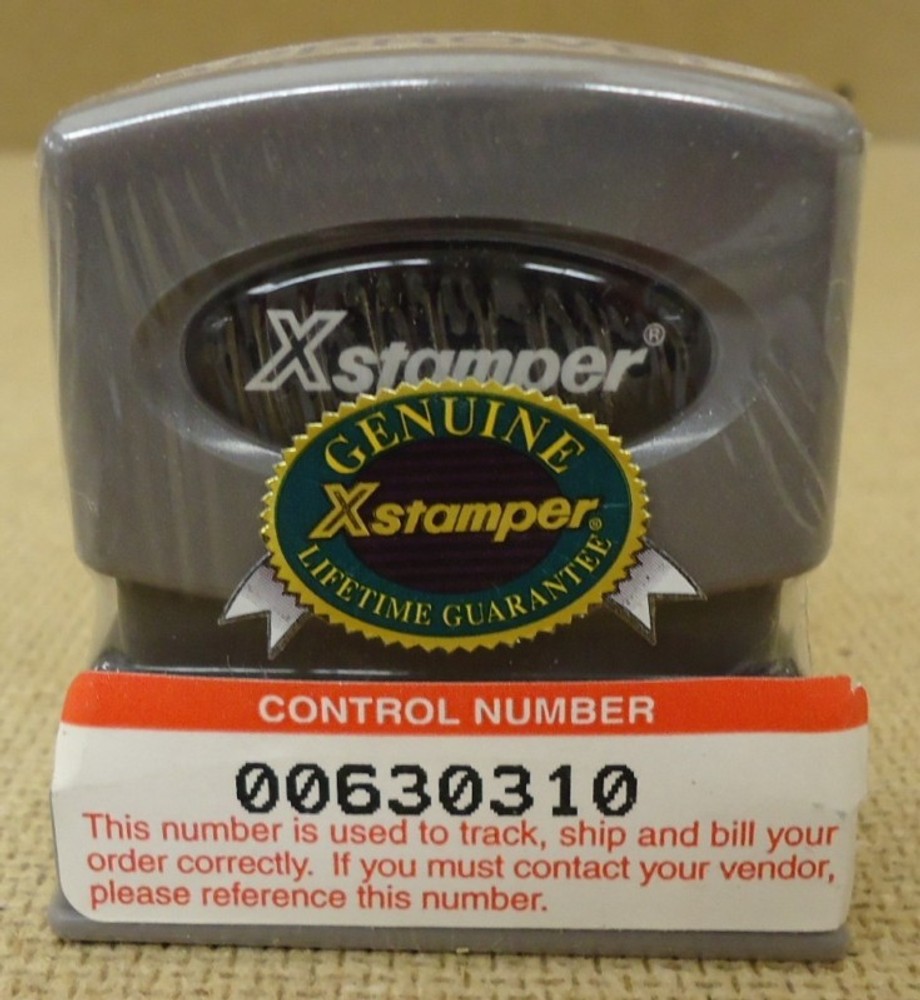 Xstamper "Approved" Stamp