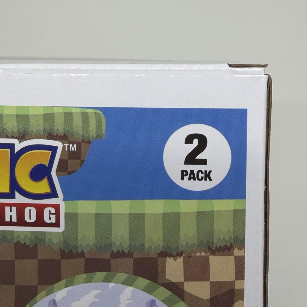 Funko Pop! Sonic The Hedgehog Flocked Shadow & Amy 2-Pack Target Con Exclusive