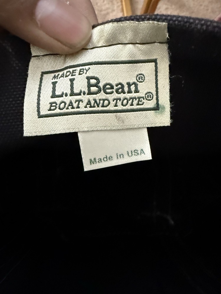 LL BEAN BOAT AND TOTE SMALL