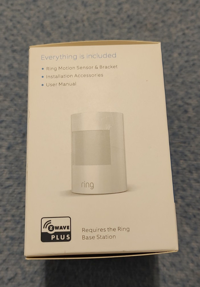 Ring Alarm Wireless Motion Sensor Detector 1st Gen PK/With install kit
