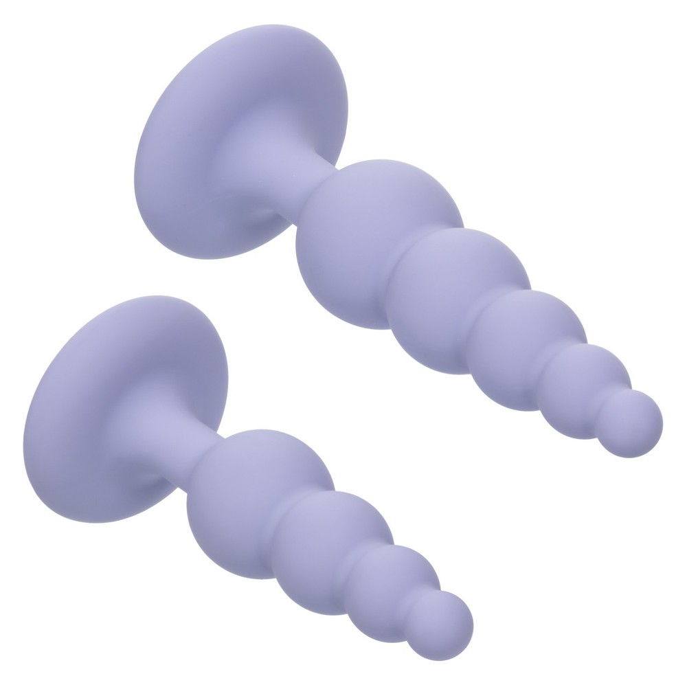 First Time Beaded Duo Anal Beads Butt Plug Beginner Anal Training Kit