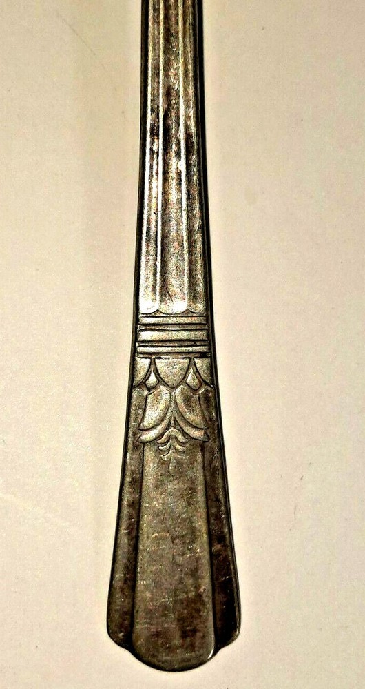 Vintage silver plated fork marked COURT SILVER PLATE