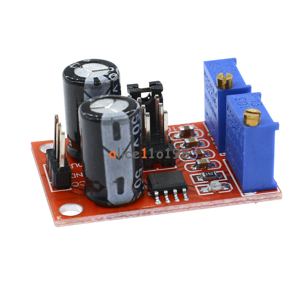 2PCS NE555 Duty Cycle and Frequency Adjustable Module Square Wave rectangular