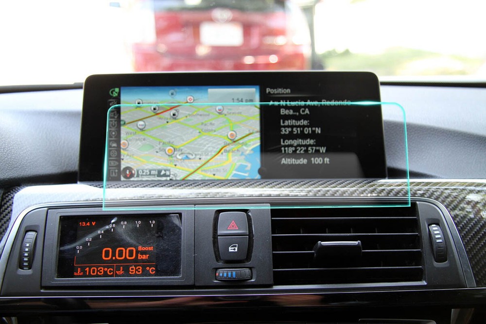 Crystal Clear Screen Protector for 2016 BMW M3 Vehicle Navigation