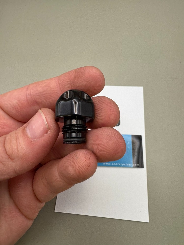 System X Intimidator Ram Cap-Gloss Black