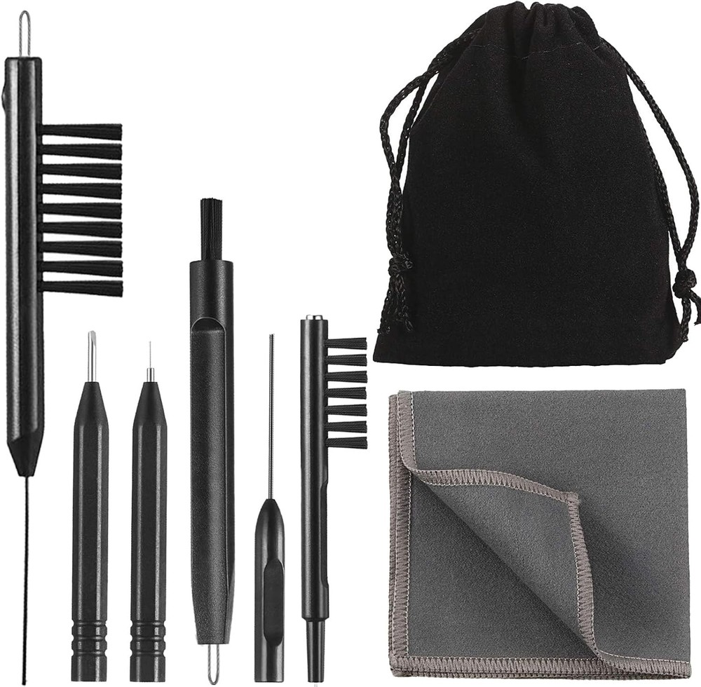 Hearing Aid Cleaning Tool Kit with Magnet