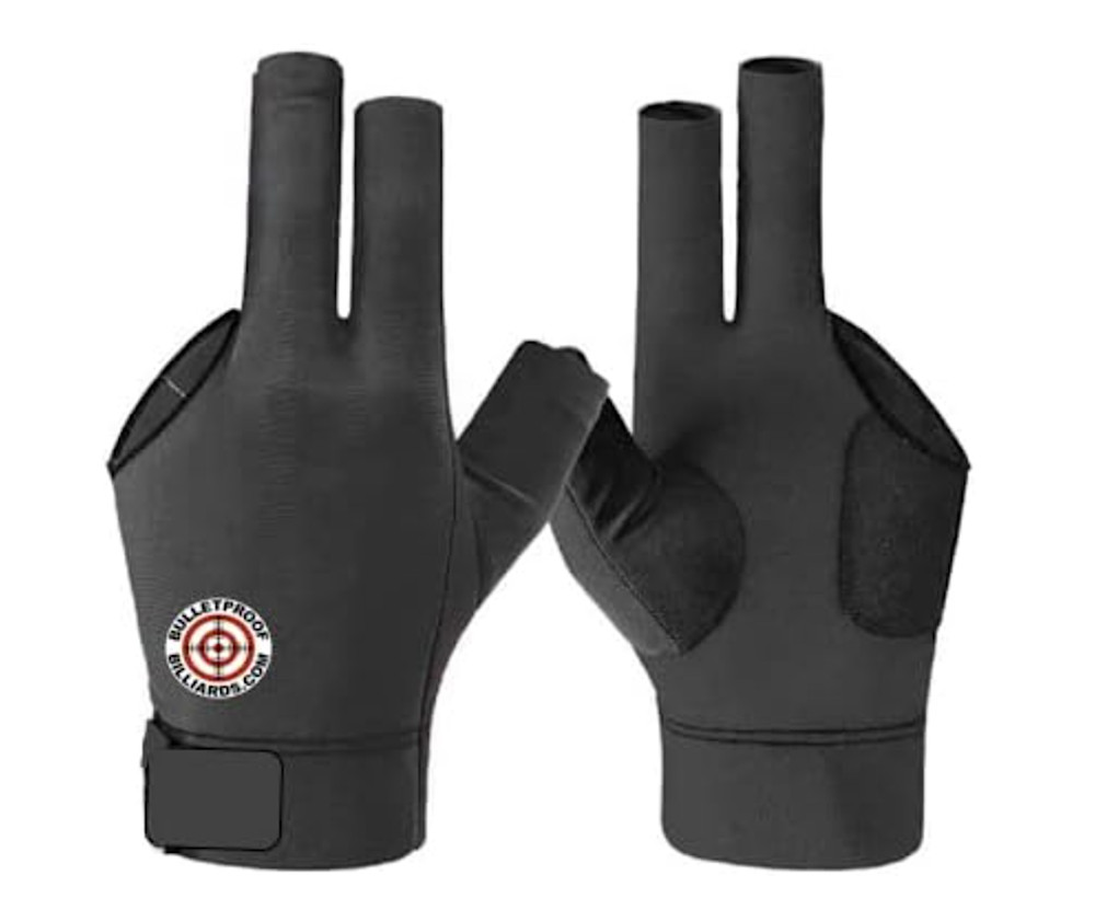 BPGBKM Bulletproof Pool Billiards/Snooker Glove Black (Medium)