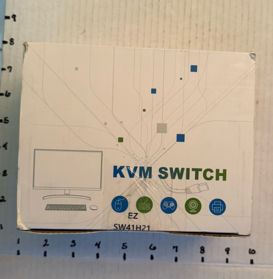 HDMI 2.0 KVM Switch 4x1