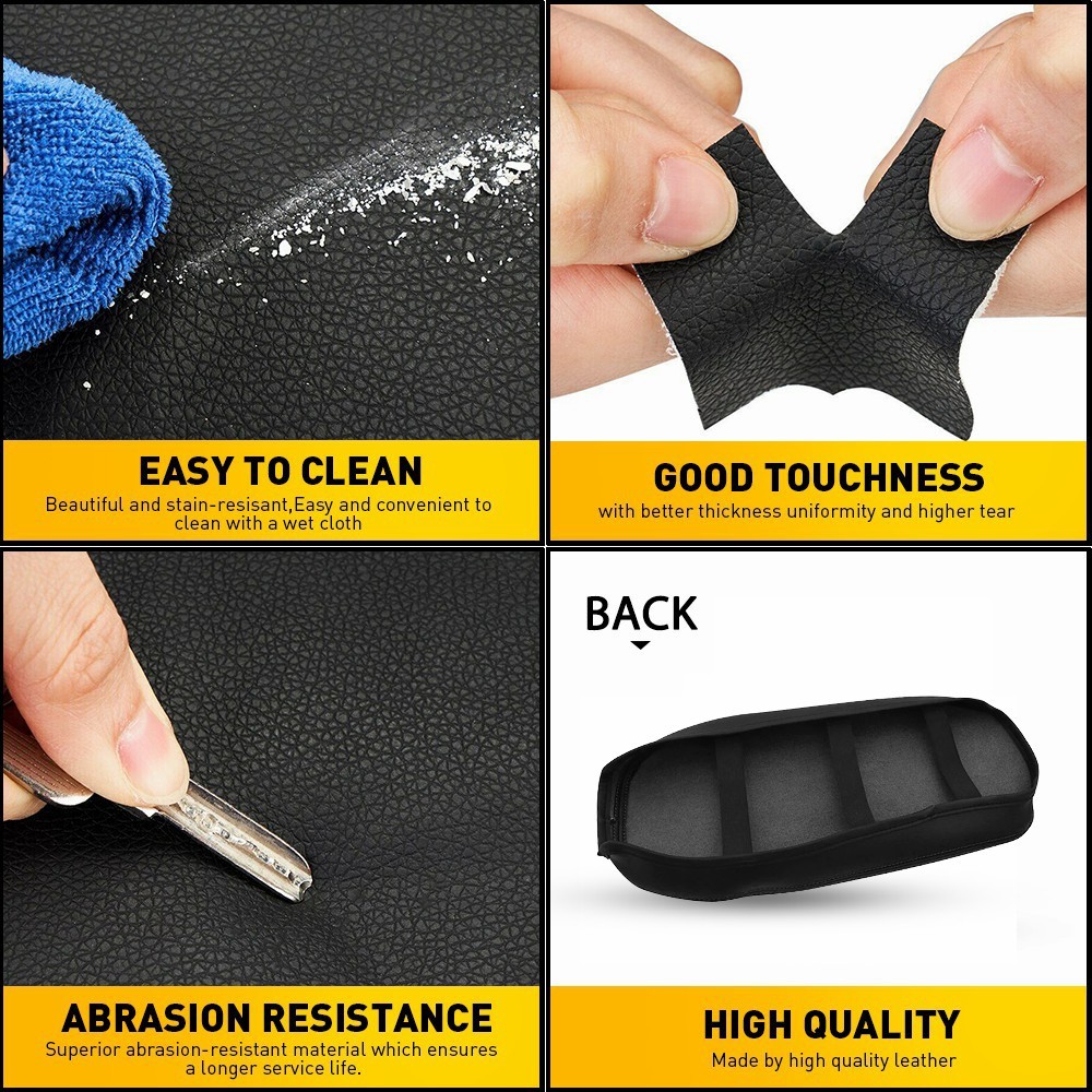 Fit 2019-2025 Toyota RAV4 Center Console Lid Armrest Cover Panel Leather Black V