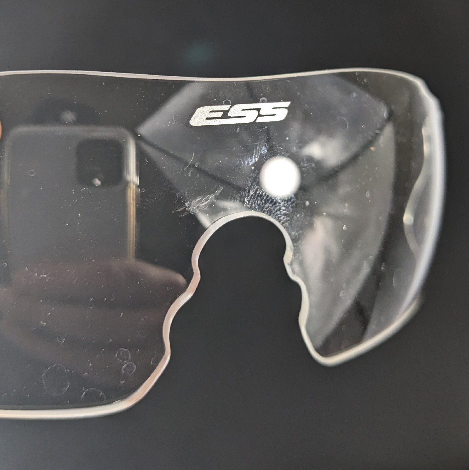 ESS ICE Military GlassesYellow Lense and Clear (Light Scratches)