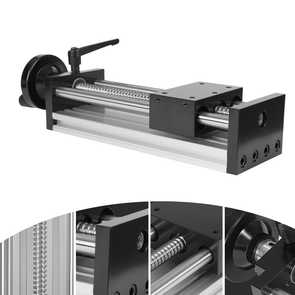Dual Optical Axis Manual Sliding Table Linear Rail Guide for Precision Tasks