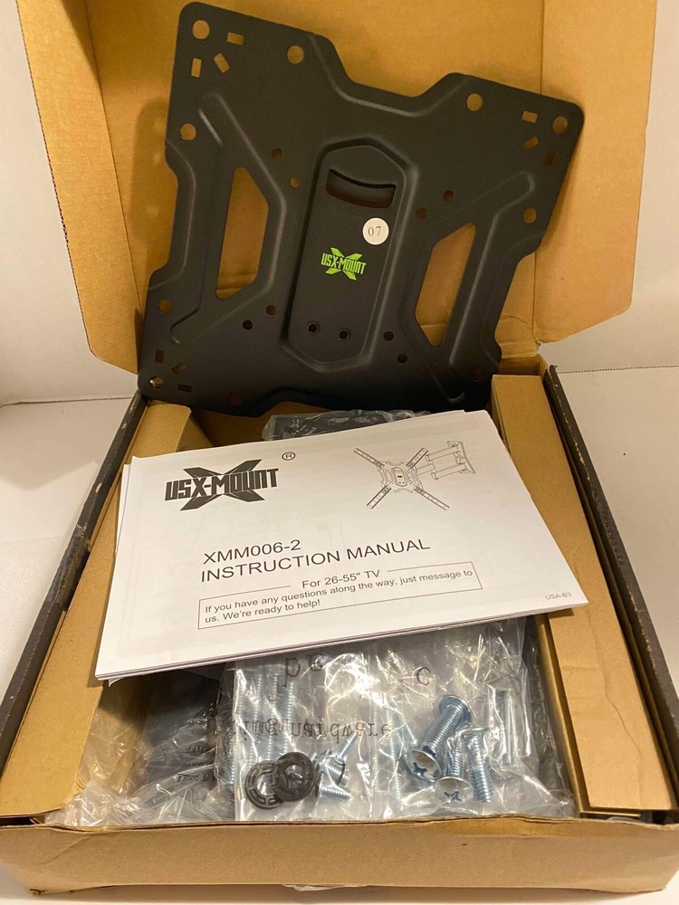 USX MOUNT XMM006 Full Motion Swivel Articulating Wall Mount Bracket