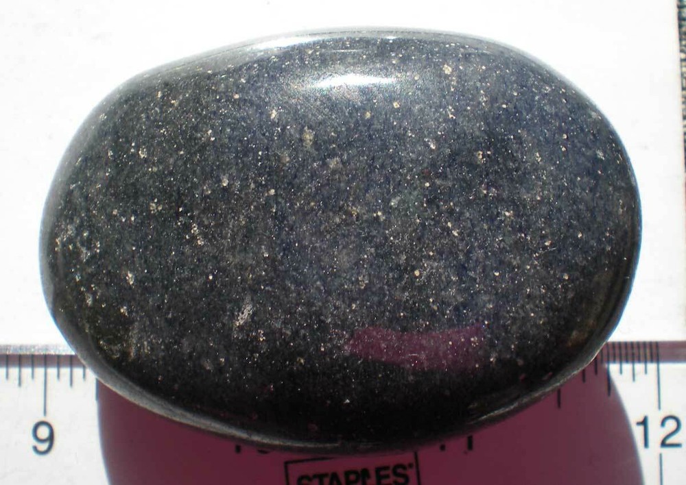 Dumortierite Palmstone/Pebble Madagascar sc1165