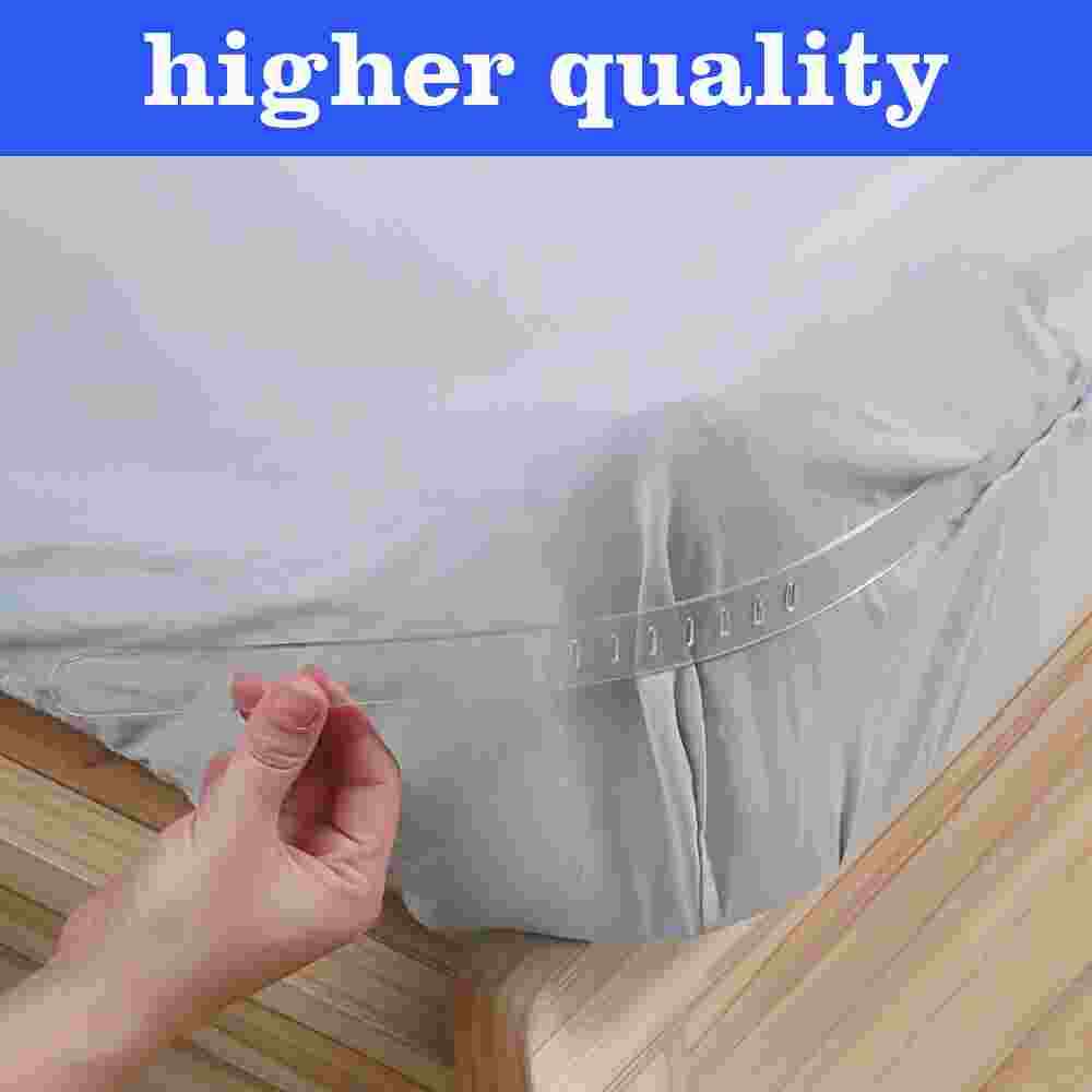 Bed Sheet Holder with Lock Strips Heavy Duty Bed Sheet Corner Keep Sheets Tight
