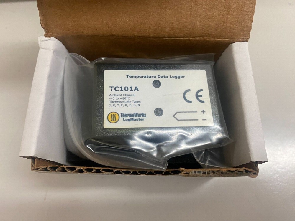 New ThermoWorks TC101A Temp Data Logger W/o Probe