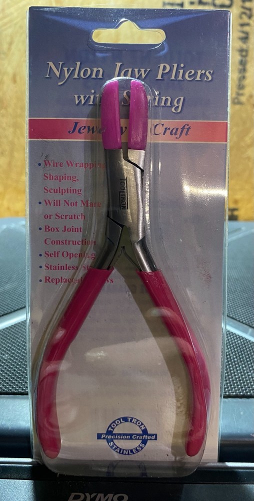 Tool Tron  Basics Nylon Jaw Pliers With Spring