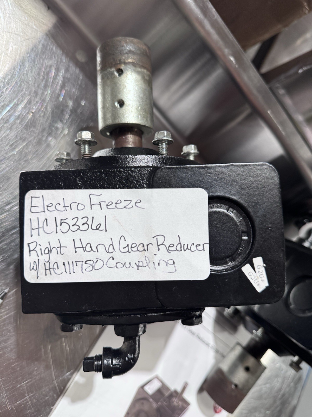 Electro Freeze - WINSMITH HC153361 Gear Reducer, Right Hand W/Coupling HC111780