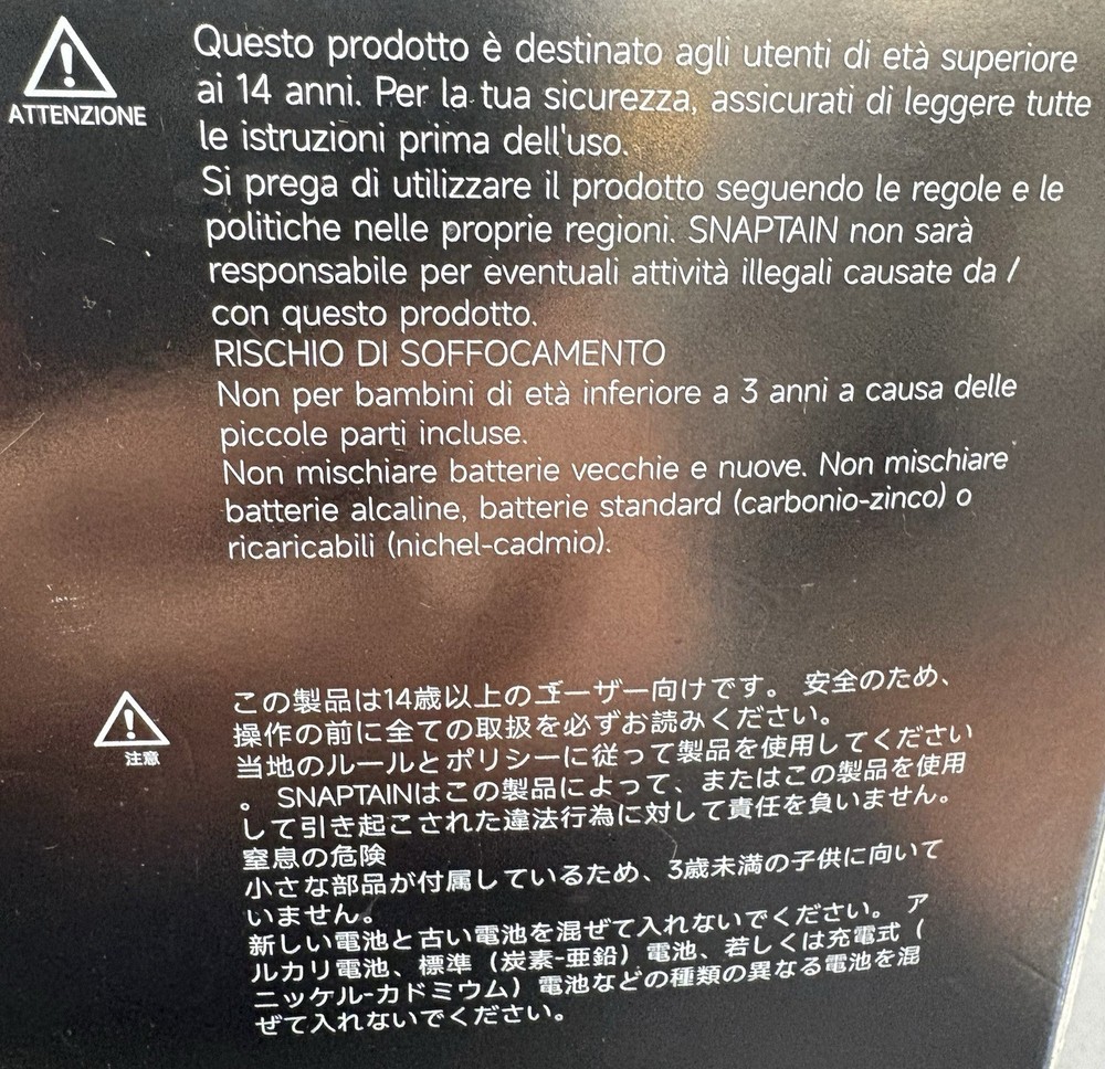 Snaptain Drone - P30 Pro 4K Camera GPS and Remote Controller, Case, Extras