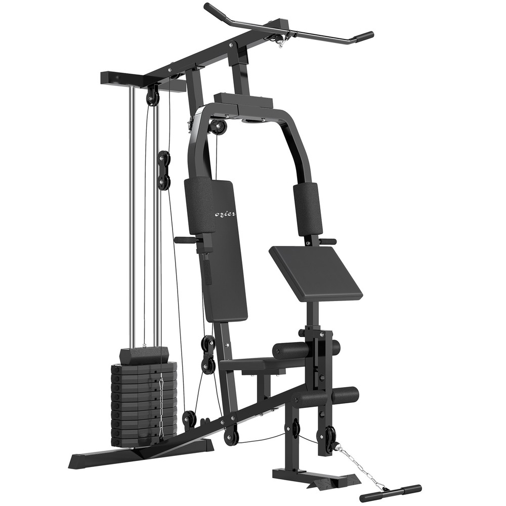 Multifunctional Workout Station for Chest Presses and Pull Up Exercise, 264 lbs