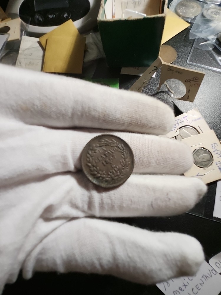 1897-Cn Mexico 1 Centavo #0155