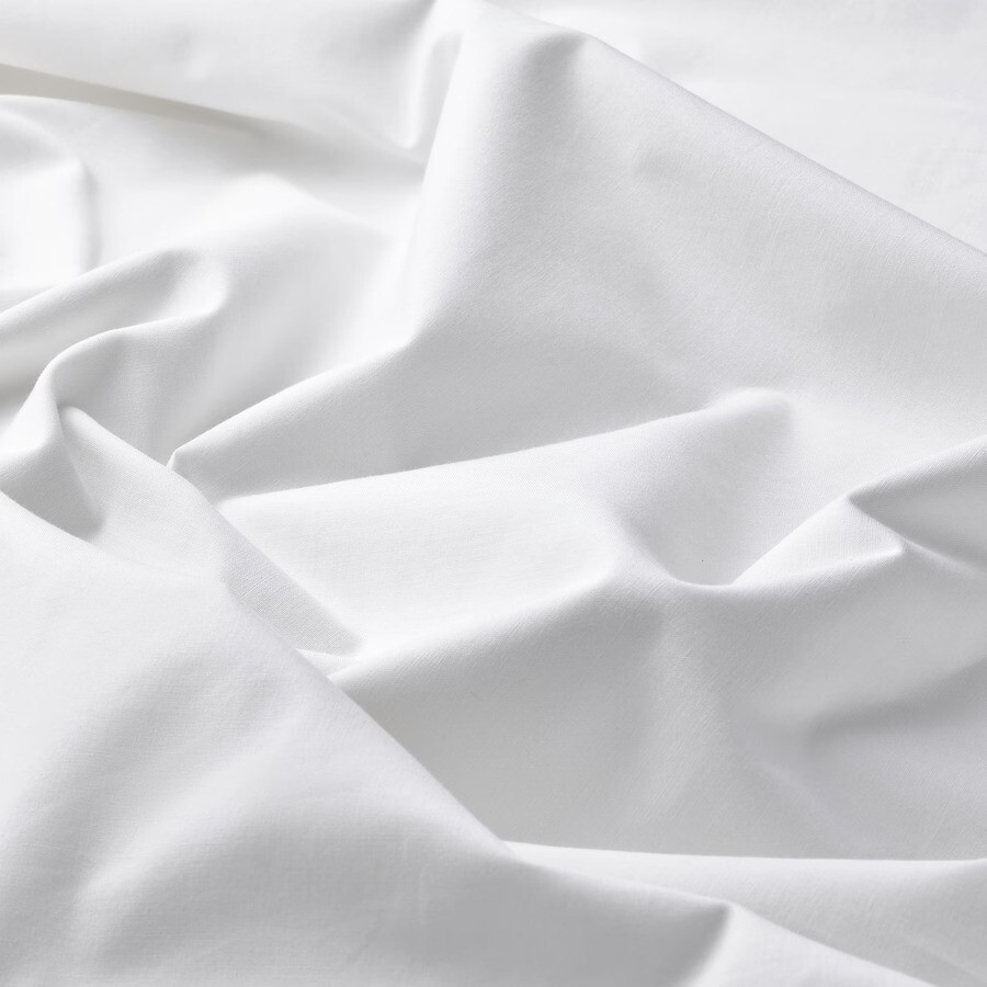 ! FACTORY SALE ! KING SIZE WHITE SOLID PILLOW CASES , MICROFIBER, SOFT, COOLING
