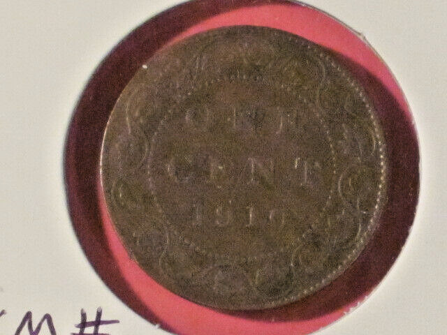 1910 One Cent - Canada - KM# 8 Very nice