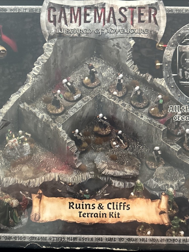 New Gamemaster Ruins & Cliffs Terrain Kit