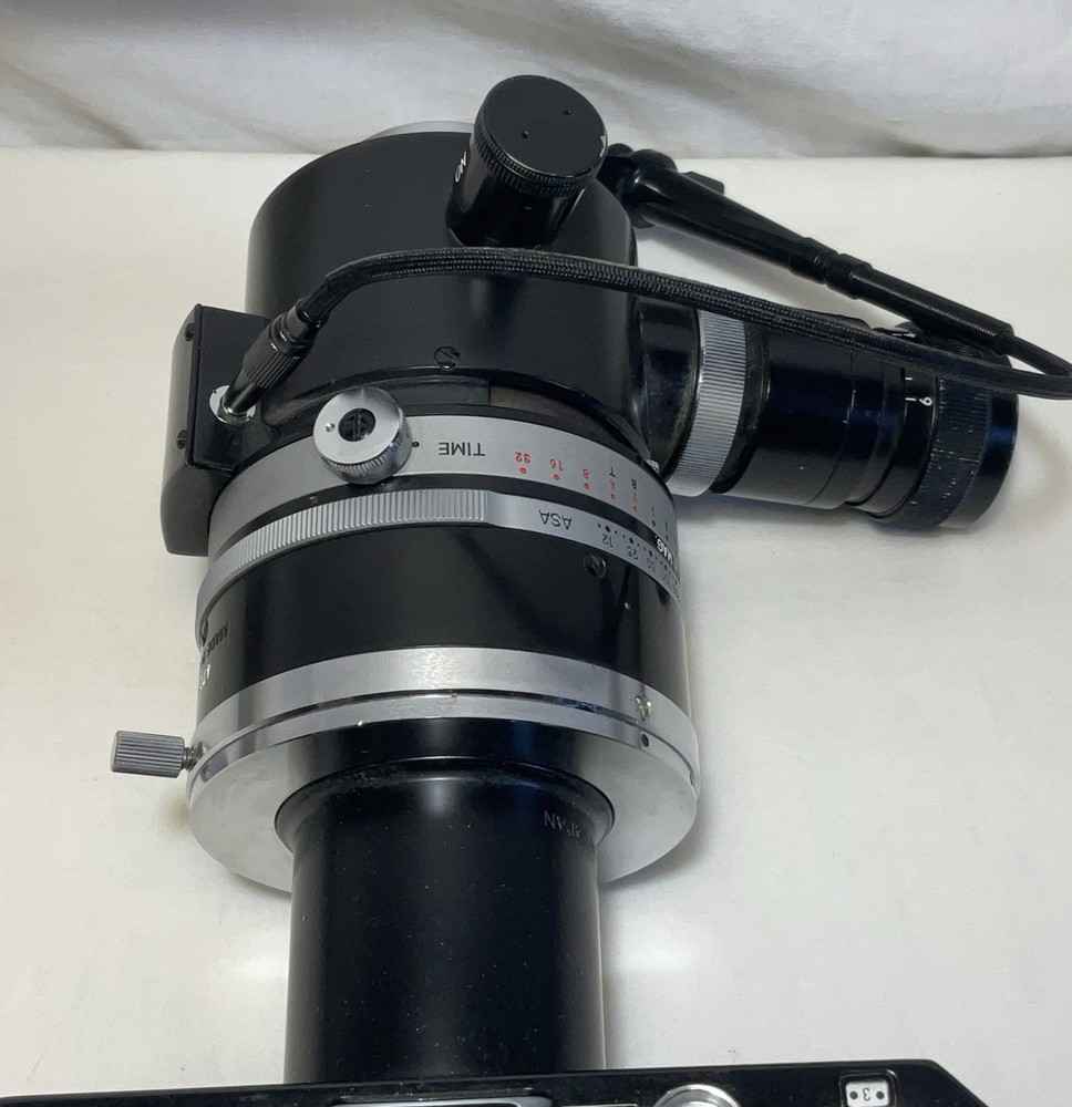 Nikon, Microflex, Adapter, EFM, with, M-35 camera, Nikon M-35 With EFM Microflex