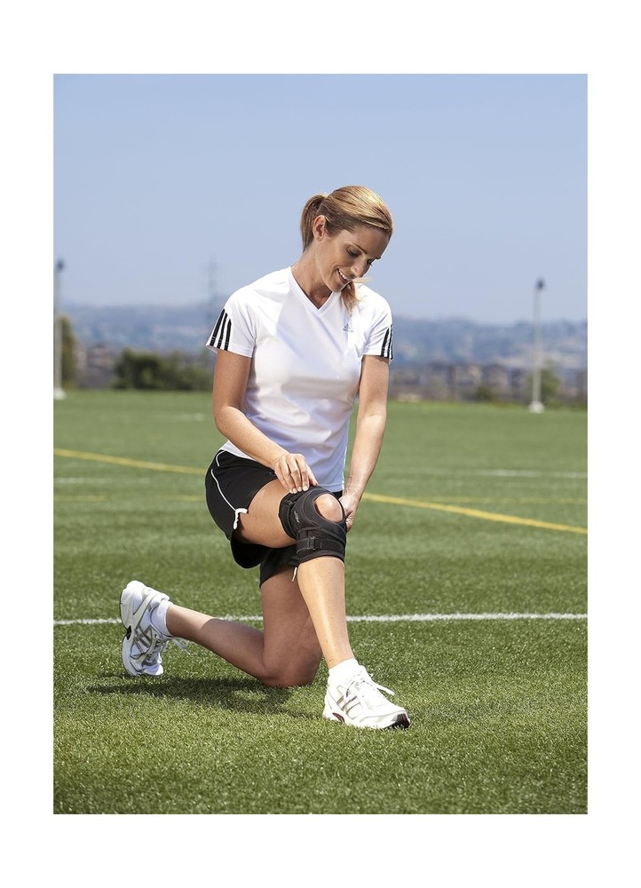 DonJoy Tru-Pull Lite Knee Support Brace for Women and Men | Adjustable Compre...