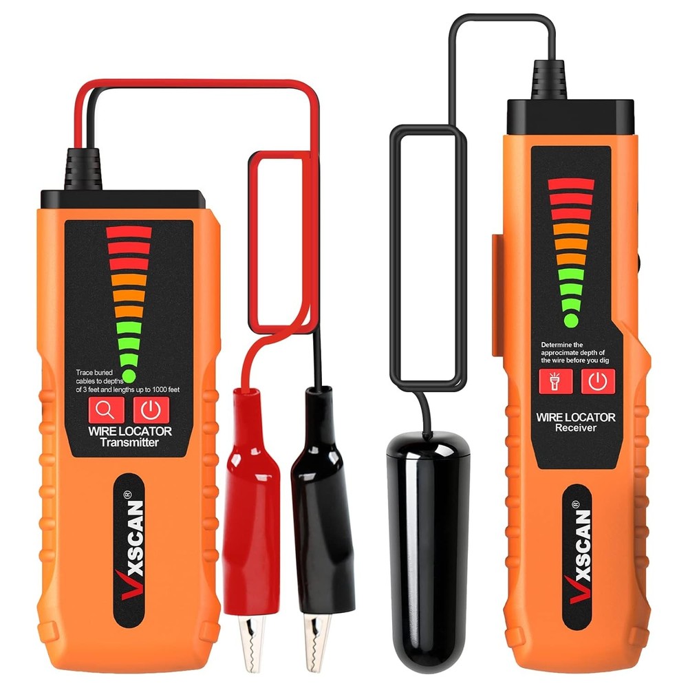 F04 Underground Cable Tracker Wire Cable Non-Destructive Locator Tracker Tester