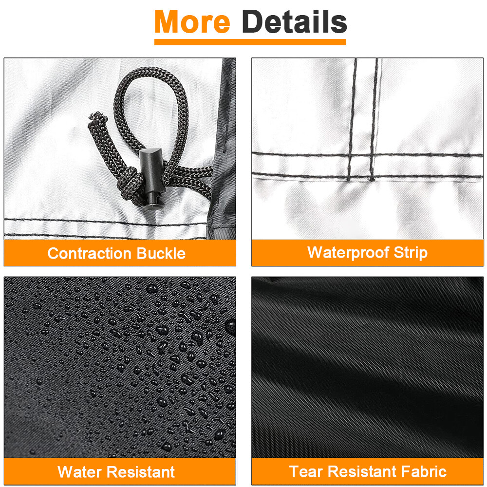 BBQ Gas Grill Cover Barbecue Waterproof Outdoor Heavy Duty UV Protection 57 Inch