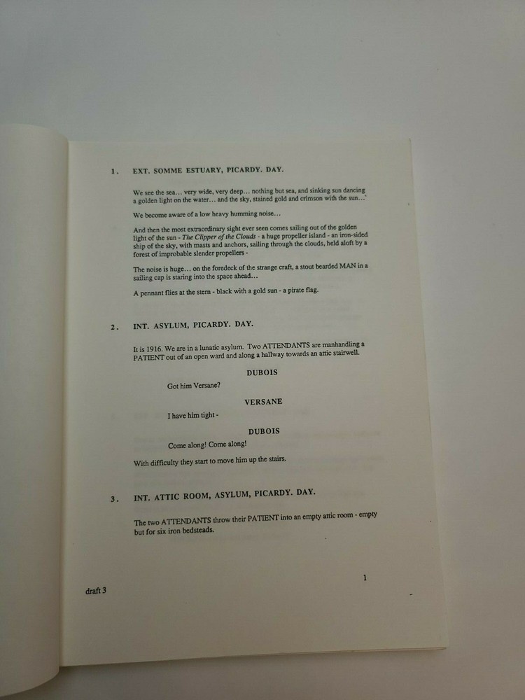 UNCLE JULES / Stephen Davis 1991 Unproduced Movie Script Screenplay