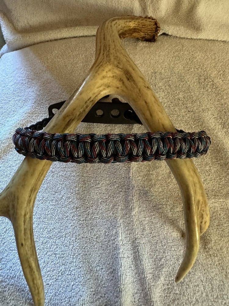 Black,gray,red And Blue Bow Wrist Sling