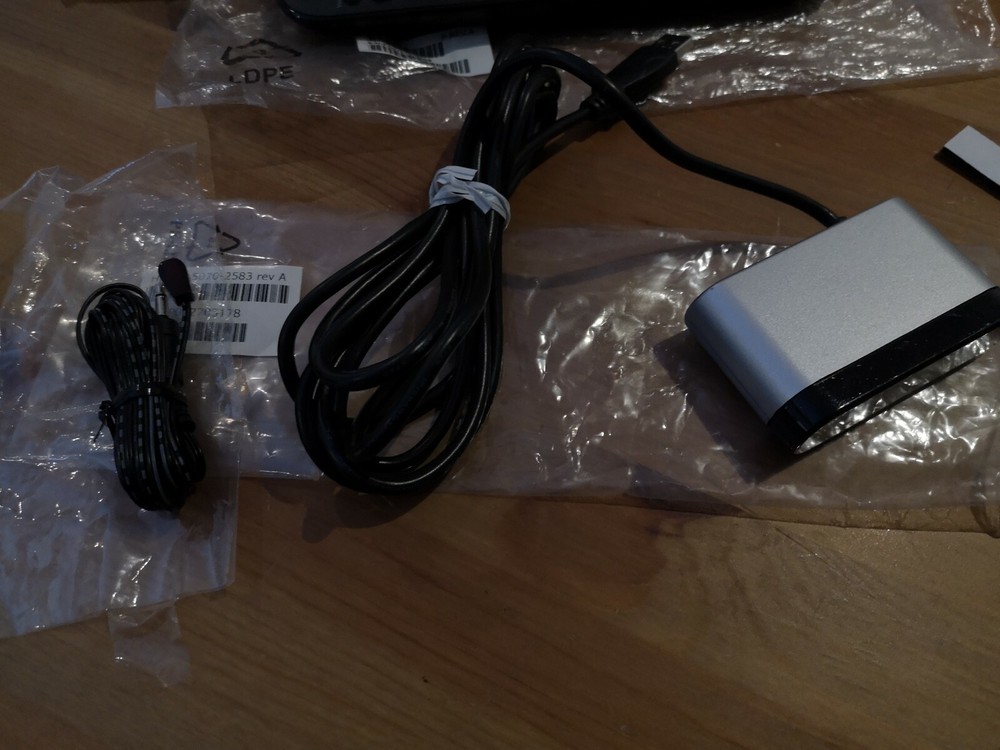 HP 5070-2583 Windows PC Computer Multimedia Remote w/5070-2584 USB IR sensor