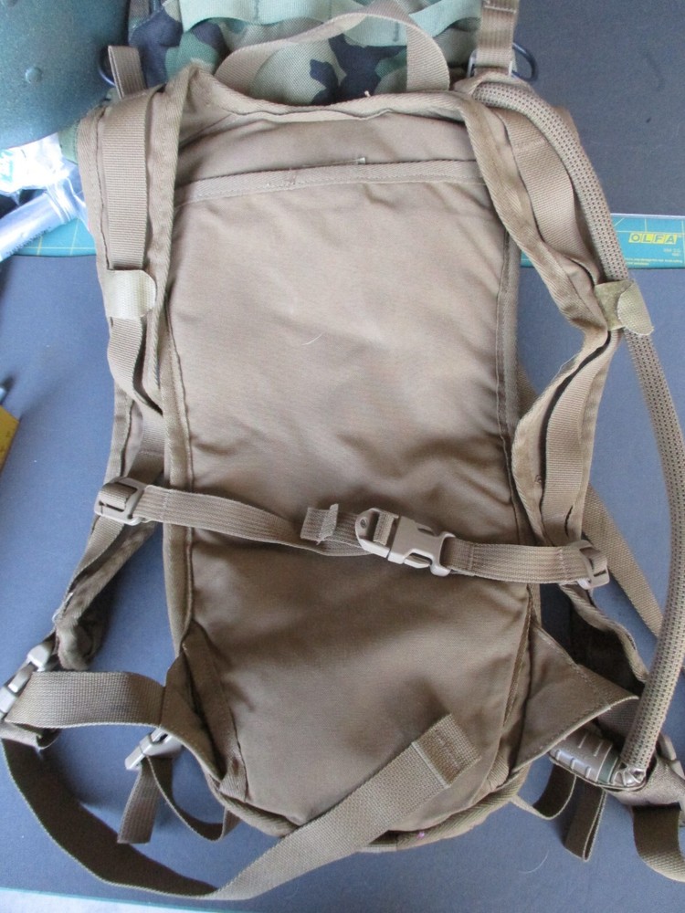 USMC Coyote 3L Hydration Camelback Water Backpack, Hydro Pack System