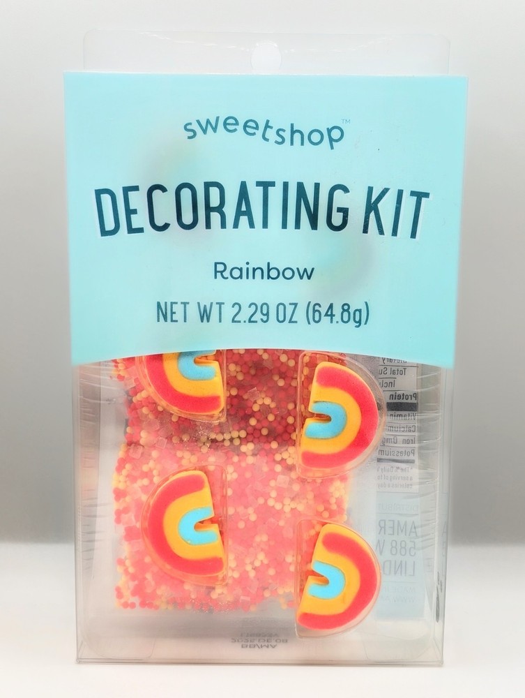 Sweetshop Decorating Kit Rainbow For  Cupcakes