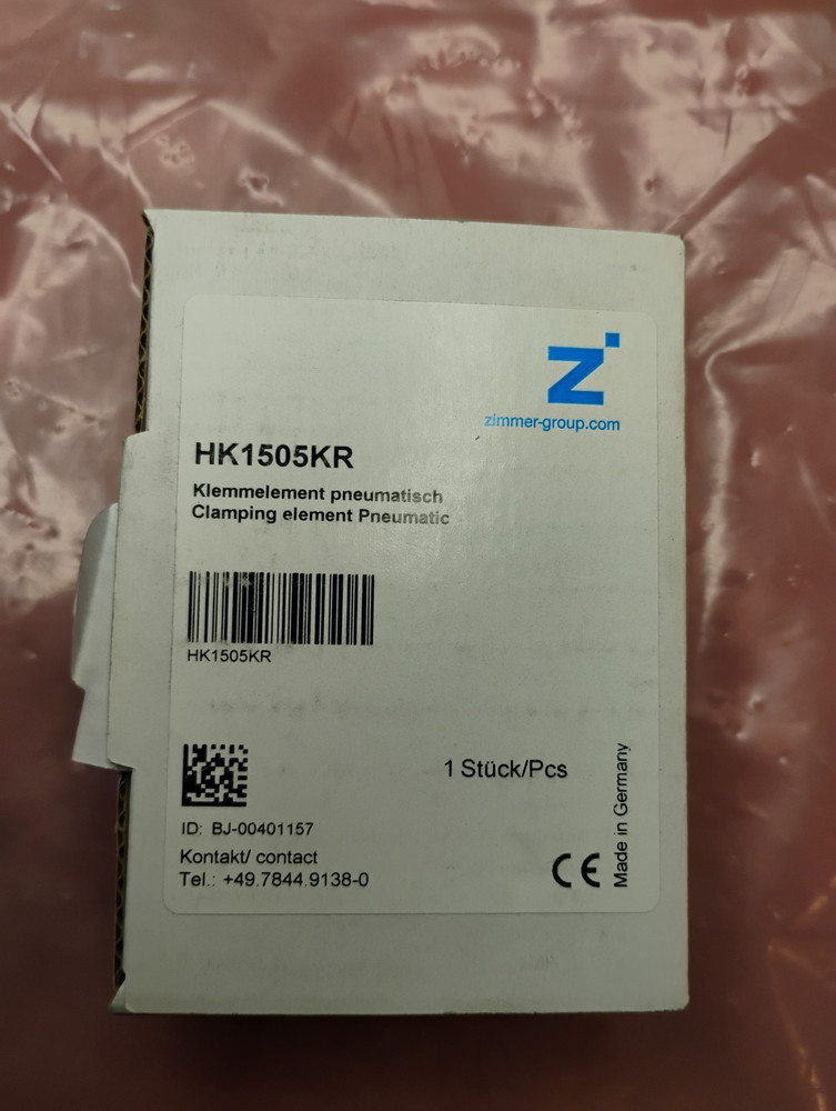 Zimmer HK1505KR Clamping Element Pneumatic - Fast Ship