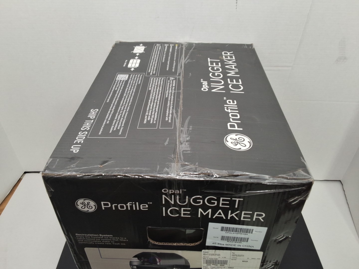 GE Profile Opal Nugget Ice Maker OPAL01GHWSS Stone Ivory