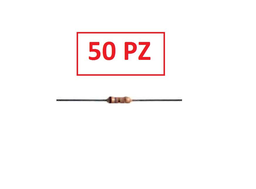 RS. RESISTANCE 1 W 5% 1.5 ohm COAL LAYER - PACK 50 pcs