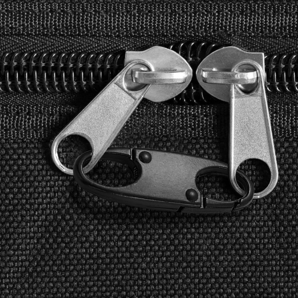4pc Random Small Carabiner Clip, Zipper Clip, ZipperPull Replacement