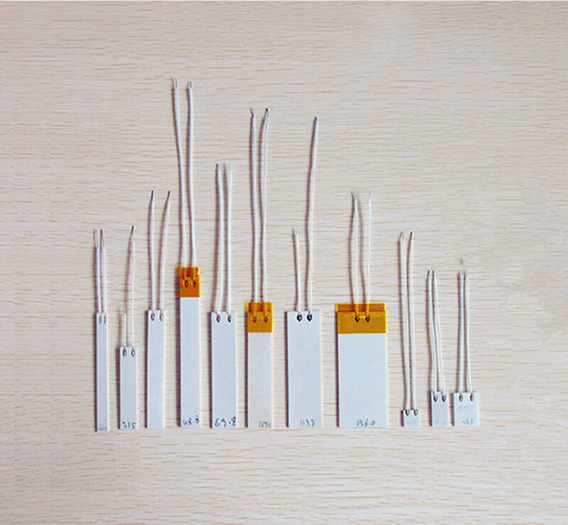 2Pcs MCH Metal Ceramic Heater Plate Rectangle Resistive Heating Elements