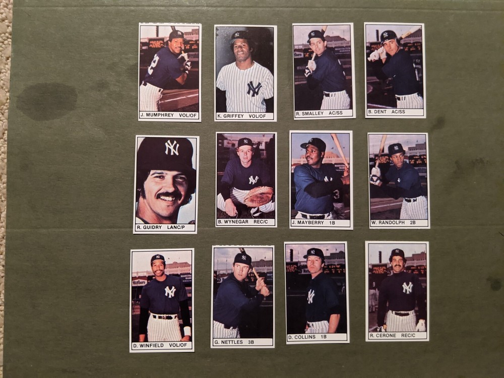 U Pick - 1982 All-Star Game Program Insert "Common Players"