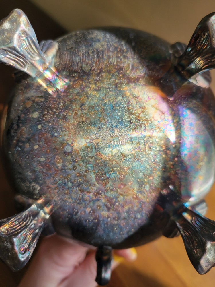 Leonard Silverplate Pitcher with Decorative Paw Feet Post-1940