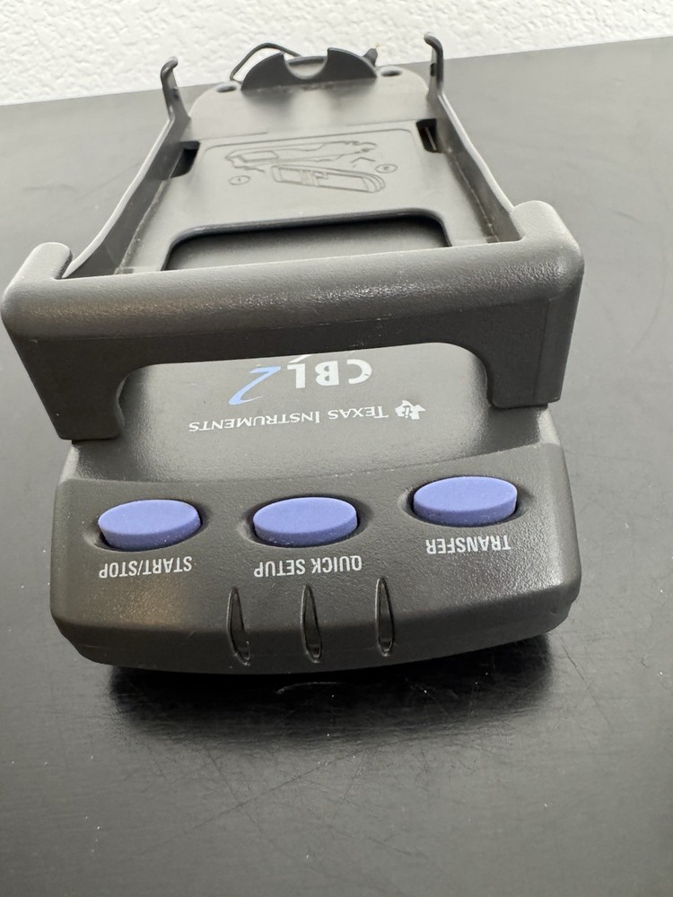 Texas Instruments CBL2 Data Logger W/ Data Cable And Calculator Holder