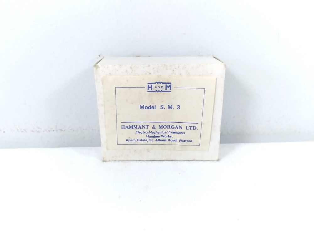 H&M Model SM 3 Solenoid Motor
