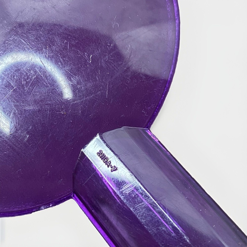 Purple Tupperware Salad Server Set Fork Spoon