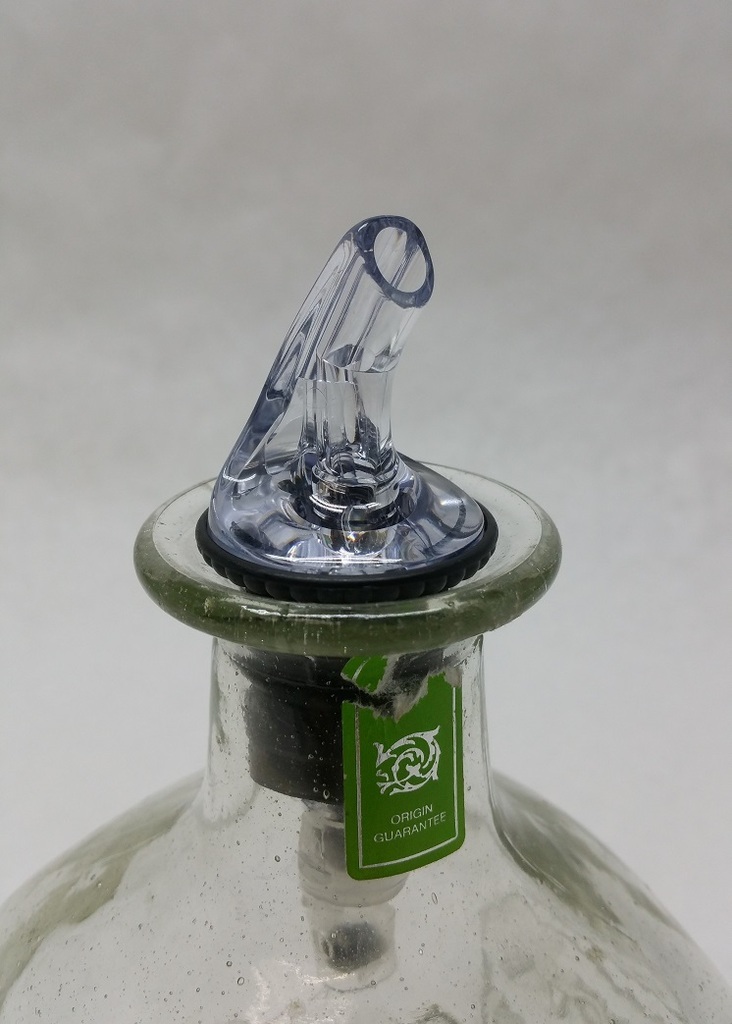(1x) 1.25 oz Liquor Bottle MEASURED POUR SPOUT 3-Ball BIG CORK Pourer For Patron