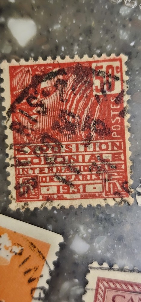 RF Paris Foreign 50c Stamp Used - #A1339