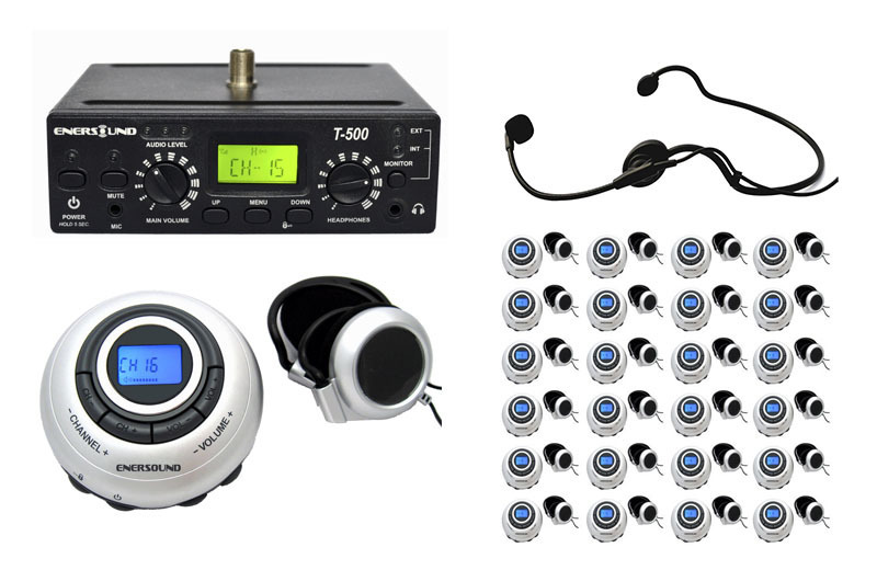 Enersound 25-Person Interpretation System. US-based Lifetime Warrant and Support