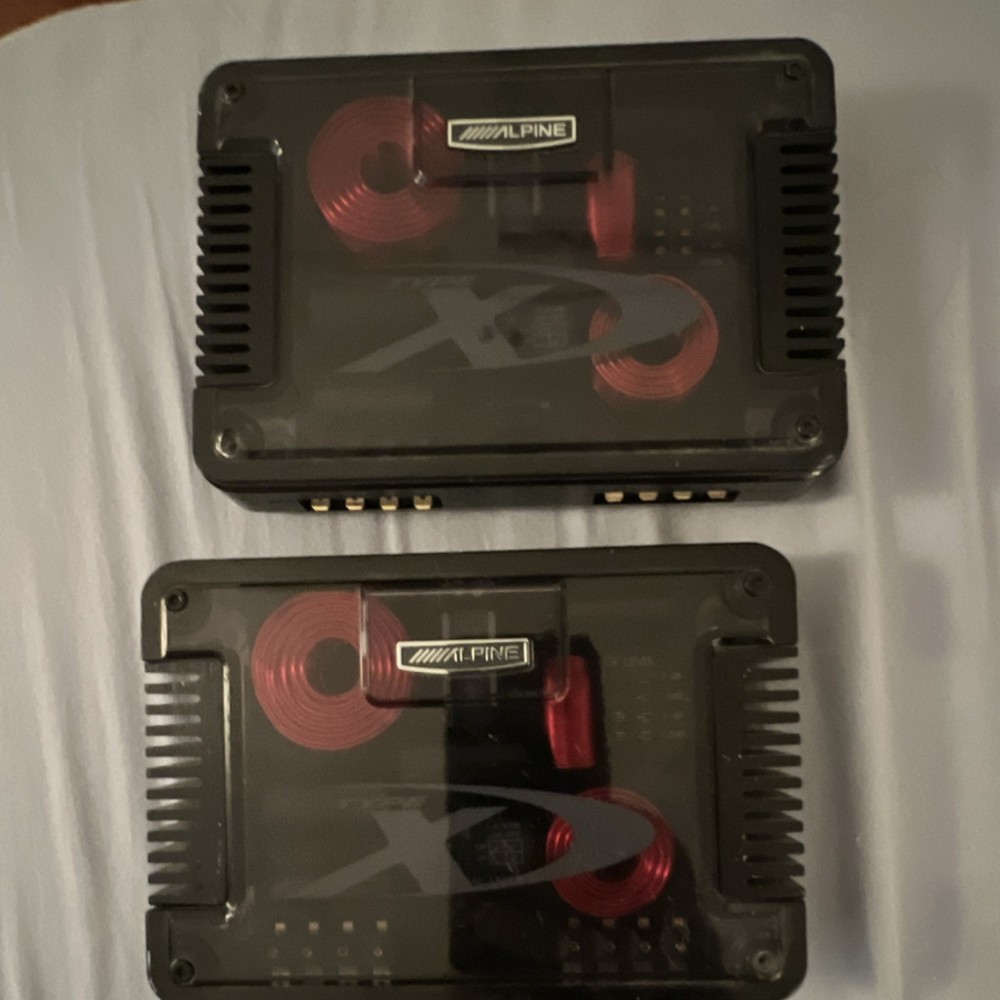 Alpine Type X Car Audio Crossover Pair